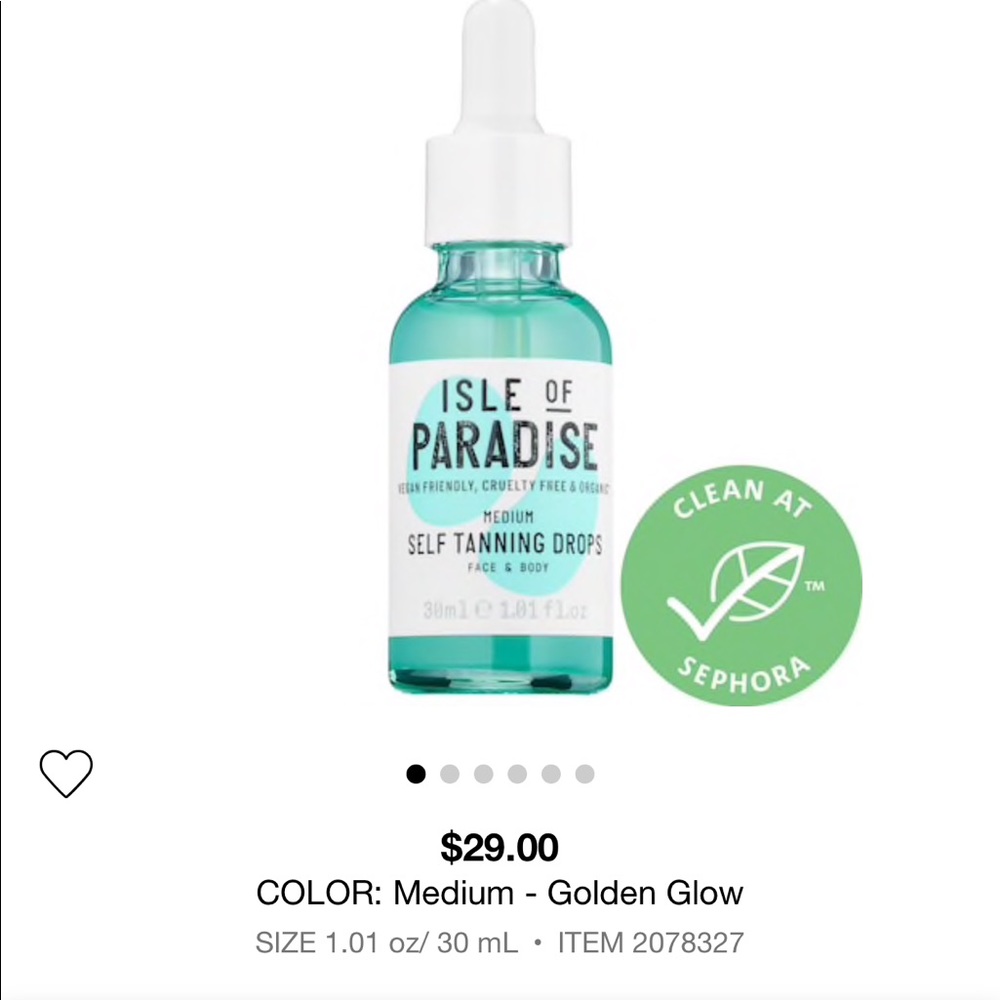 Isle of Paradise Face Tanning Drops